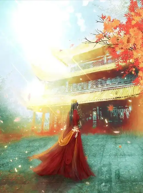 古风美女背影壁纸青衫烟雨客似是故人来