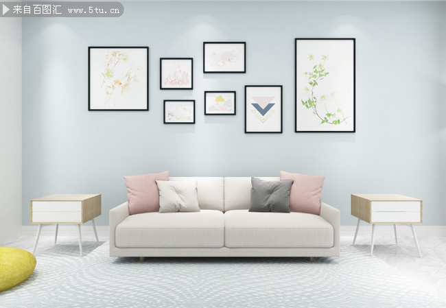 家居沙发背景图片